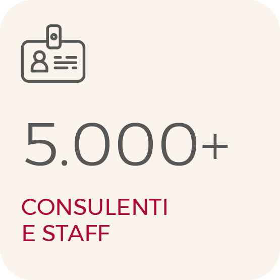 5000 + consulenti e staff
